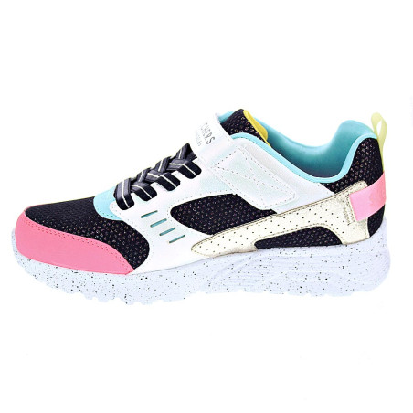 Zapatillas Skechers zapatos Niña modelo Uno Lite Plata 