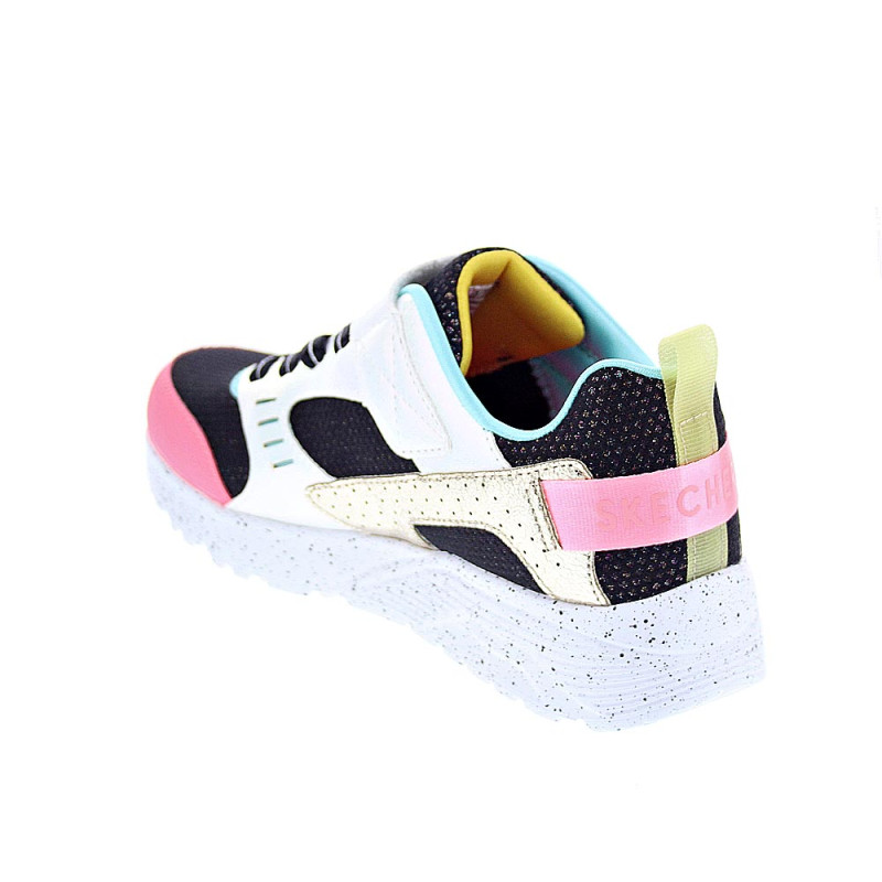 Zapatillas Skechers zapatos Niña modelo Uno Lite Plata 