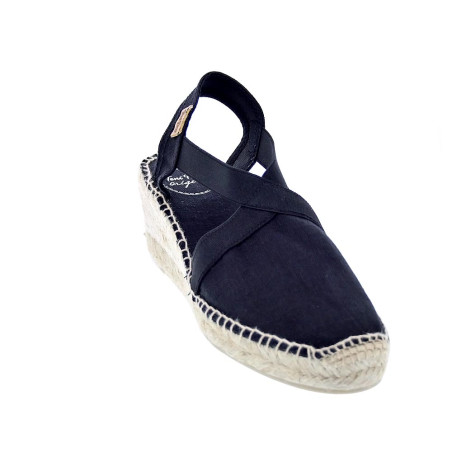 Zuecos Toni Pons zapatos Mujer modelo Ter Negro Elástico