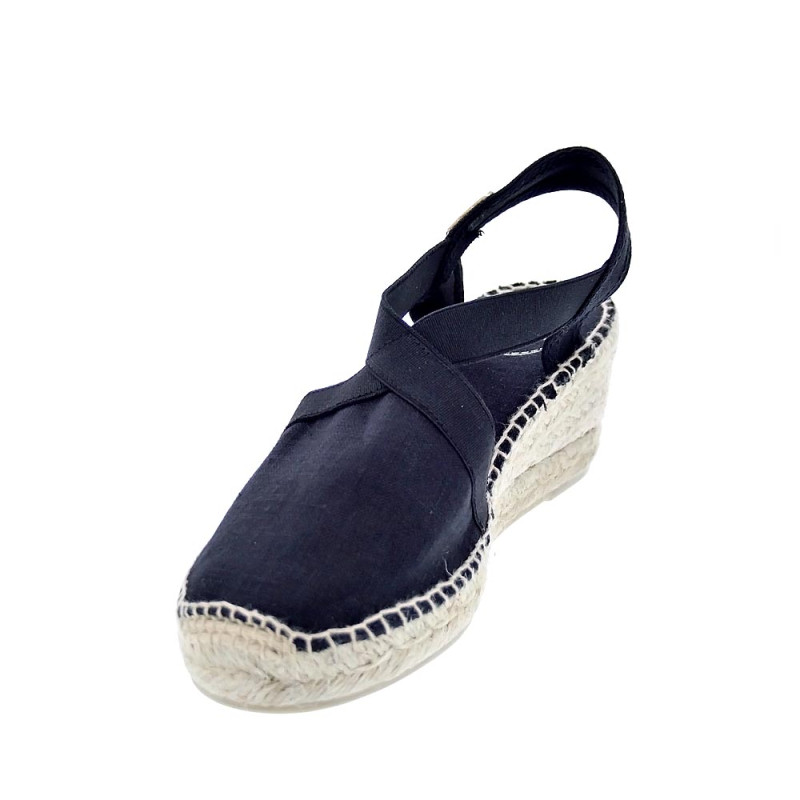 Zuecos Toni Pons zapatos Mujer modelo Ter Negro Elástico