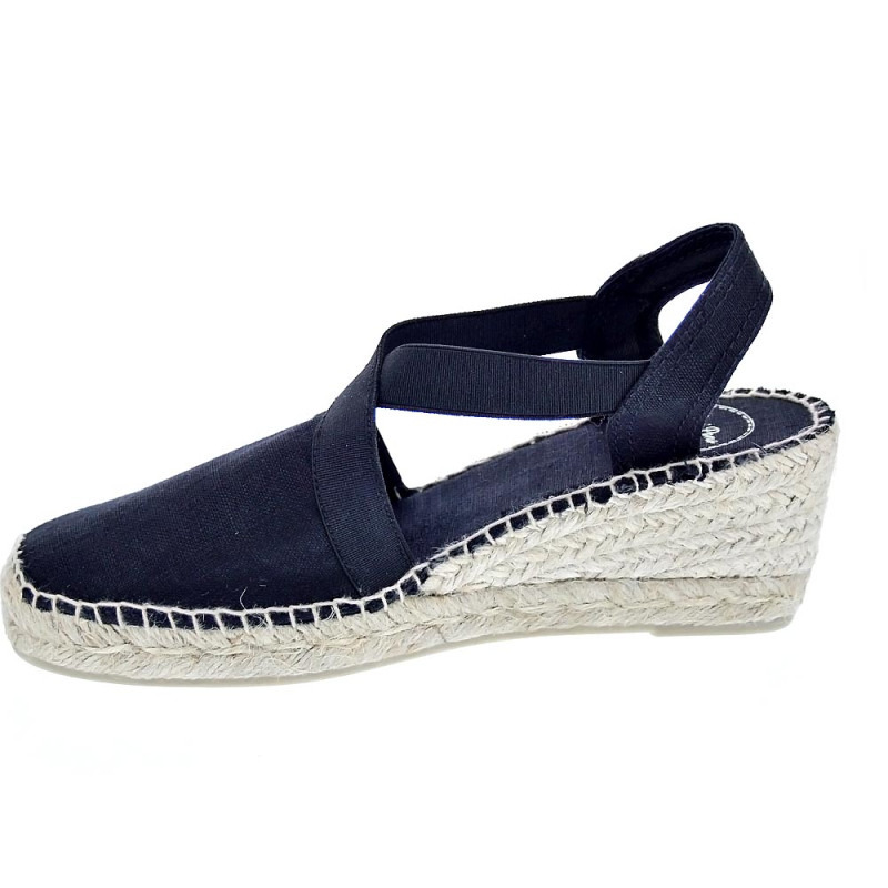 Zuecos Toni Pons zapatos Mujer modelo Ter Negro Elástico