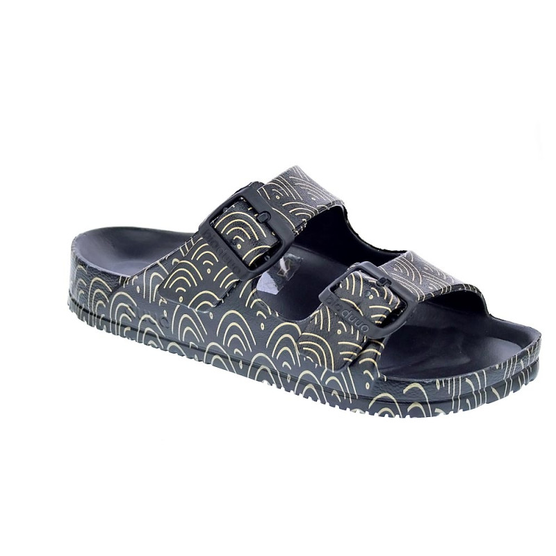 Sandalias Duuo zapatos Mujer modelo Bio Eva Negro 