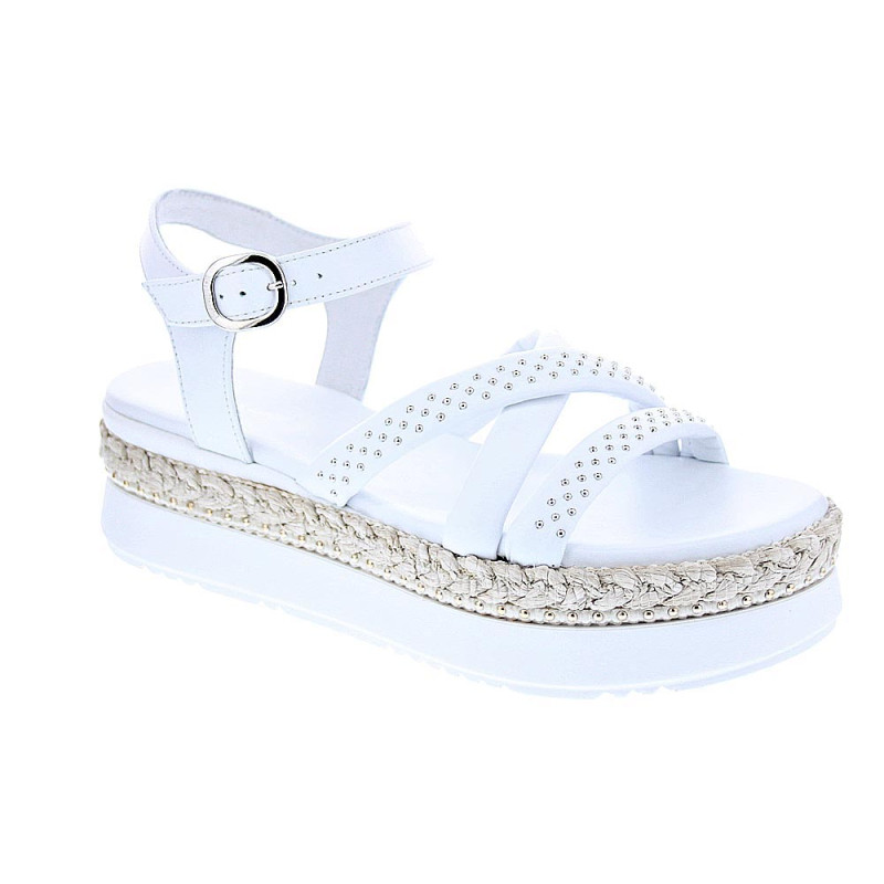 Sandalias Nero Giardini zapatos Mujer modelo E307820D Blanco 