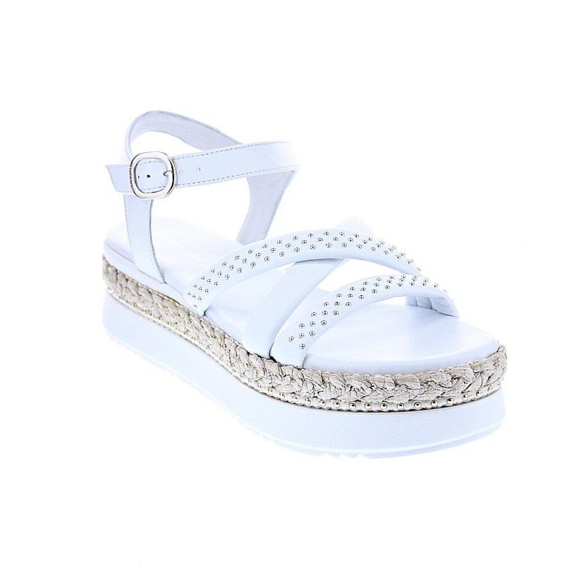 Sandalias Nero Giardini zapatos Mujer modelo E307820D Blanco 