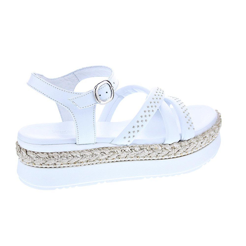 Sandalias Nero Giardini zapatos Mujer modelo E307820D Blanco 