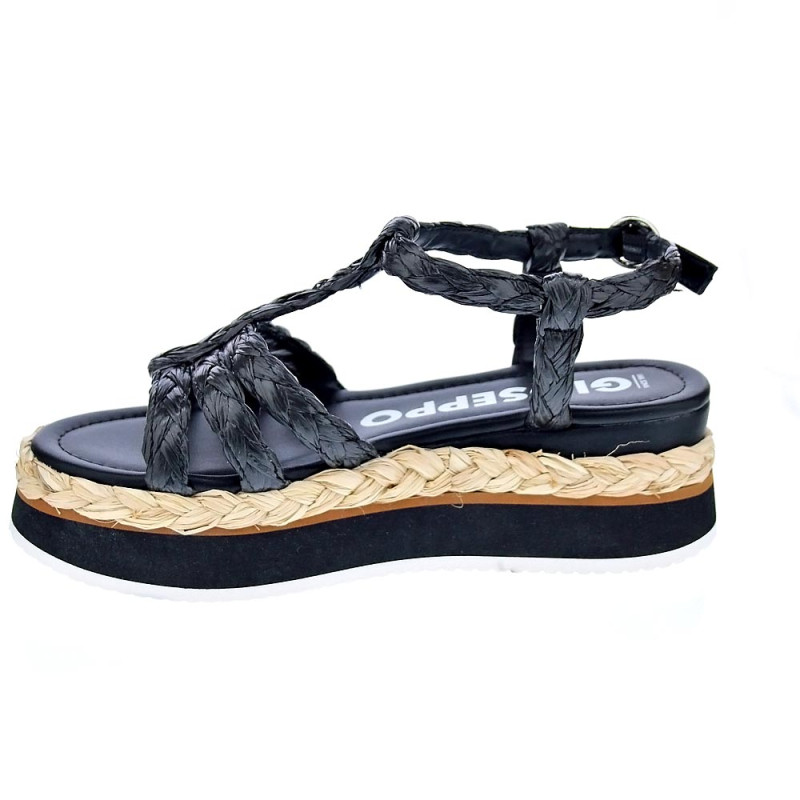 Sandalias Gioseppo zapatos Mujer modelo 68441 Negro 