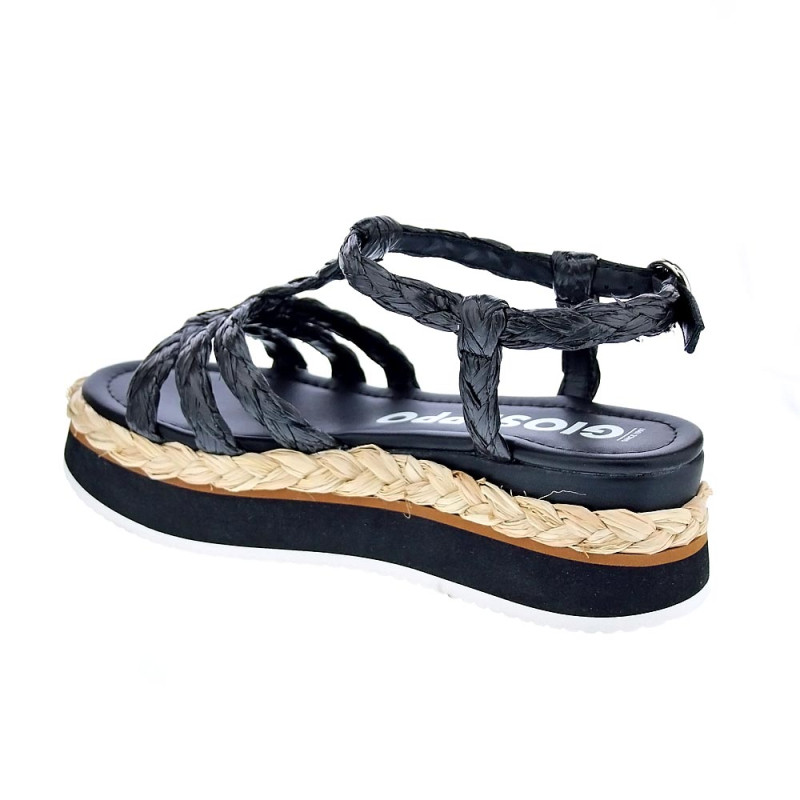 Sandalias Gioseppo zapatos Mujer modelo 68441 Negro 