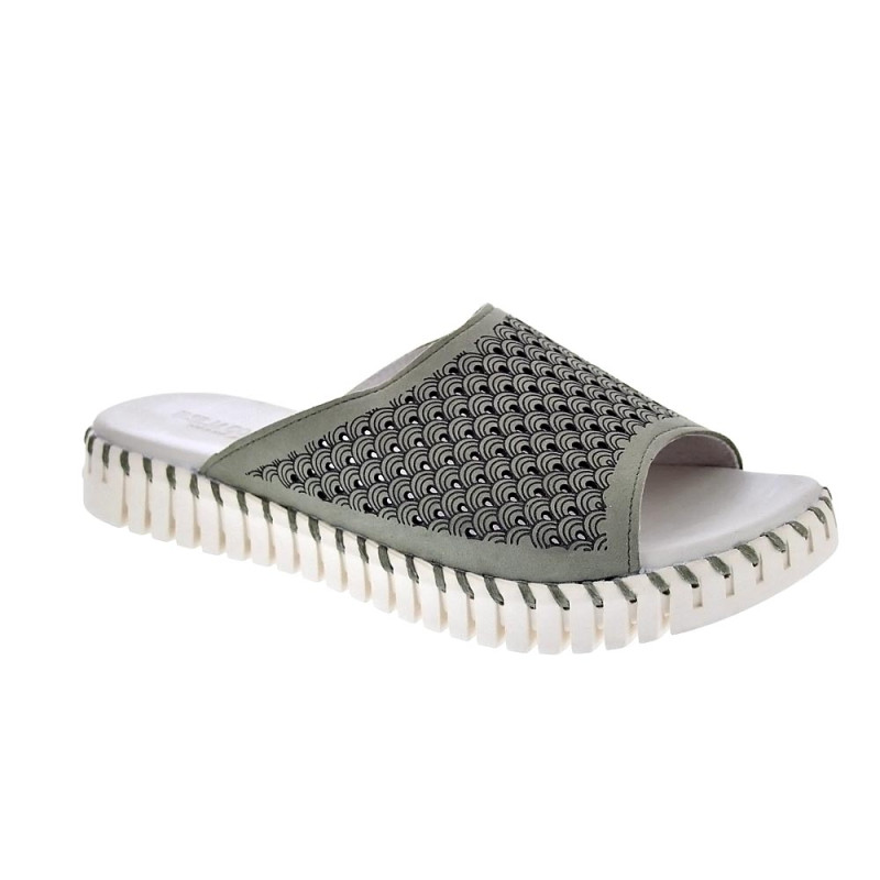 Sandalias Ilse Jacobsen zapatos Mujer modelo Tulip Verde 