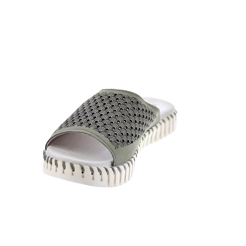 Sandalias Ilse Jacobsen zapatos Mujer modelo Tulip Verde 