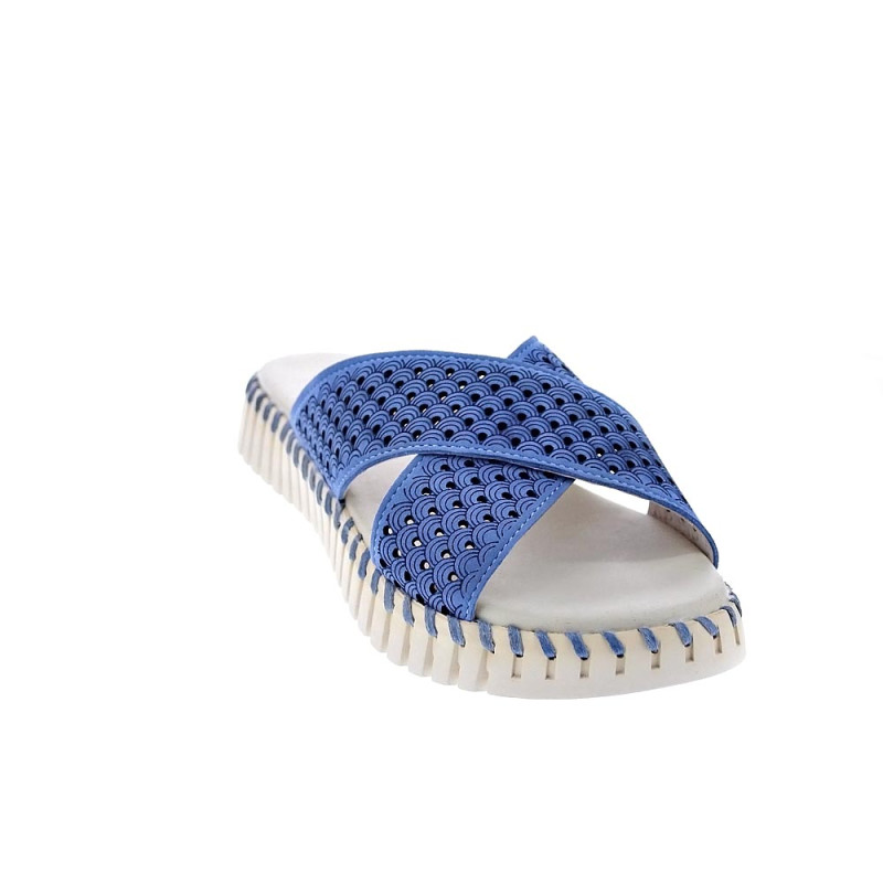 Sandalias Ilse Jacobsen zapatos Mujer modelo Tulip Azul 