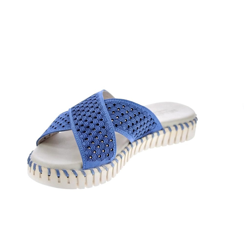 Sandalias Ilse Jacobsen zapatos Mujer modelo Tulip Azul 