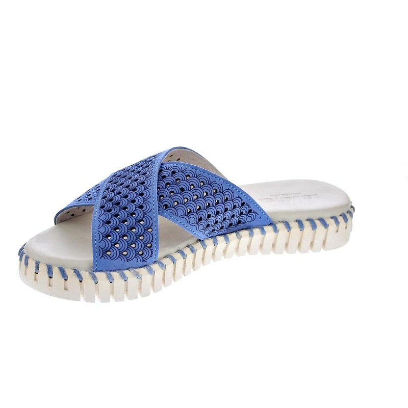 Sandalias Ilse Jacobsen zapatos Mujer modelo Tulip Azul 