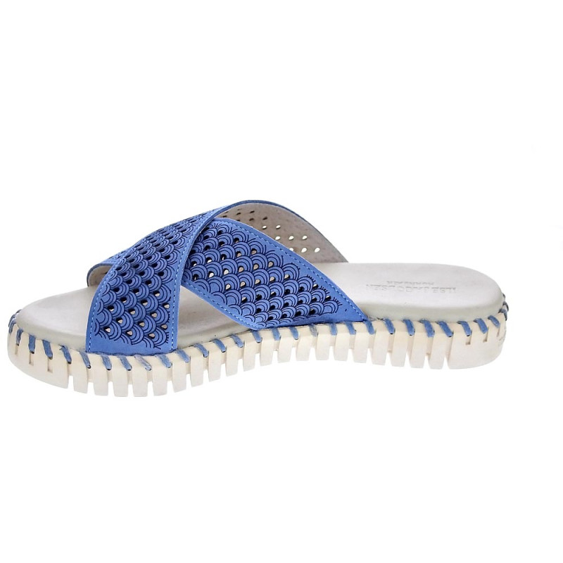 Sandalias Ilse Jacobsen zapatos Mujer modelo Tulip Azul 