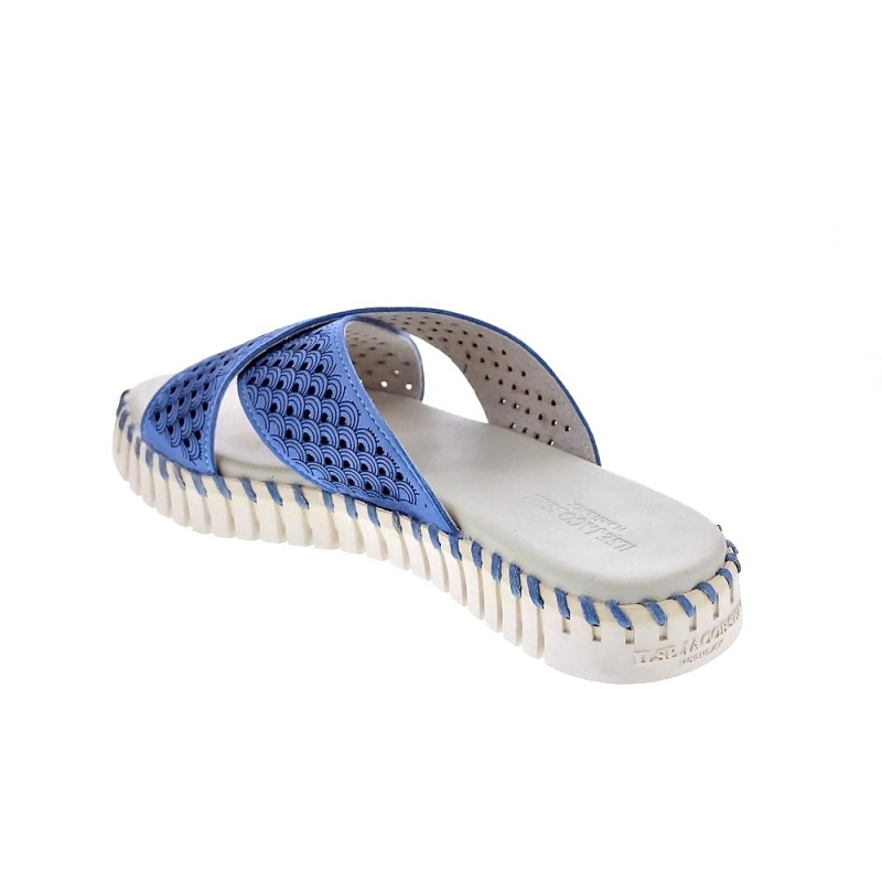 Sandalias Ilse Jacobsen zapatos Mujer modelo Tulip Azul 