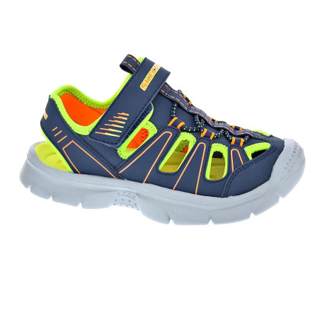 Sandalias Skechers zapatos Niño modelo Relix Valder Azul 