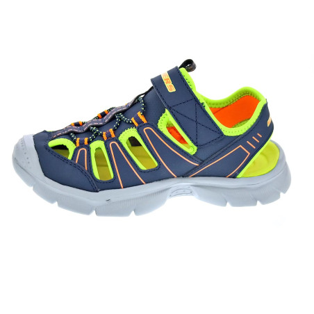 Sandalias Skechers zapatos Niño modelo Relix Valder Azul 