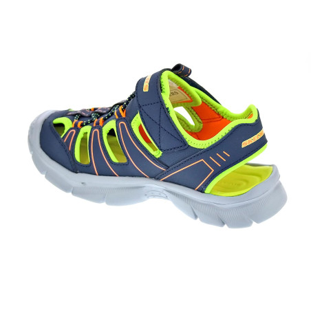 Sandalias Skechers zapatos Niño modelo Relix Valder Azul 