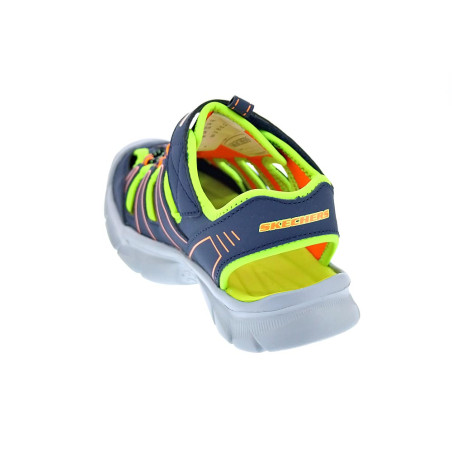 Sandalias Skechers zapatos Niño modelo Relix Valder Azul 
