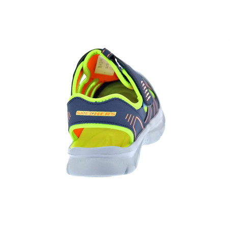 Sandalias Skechers zapatos Niño modelo Relix Valder Azul 