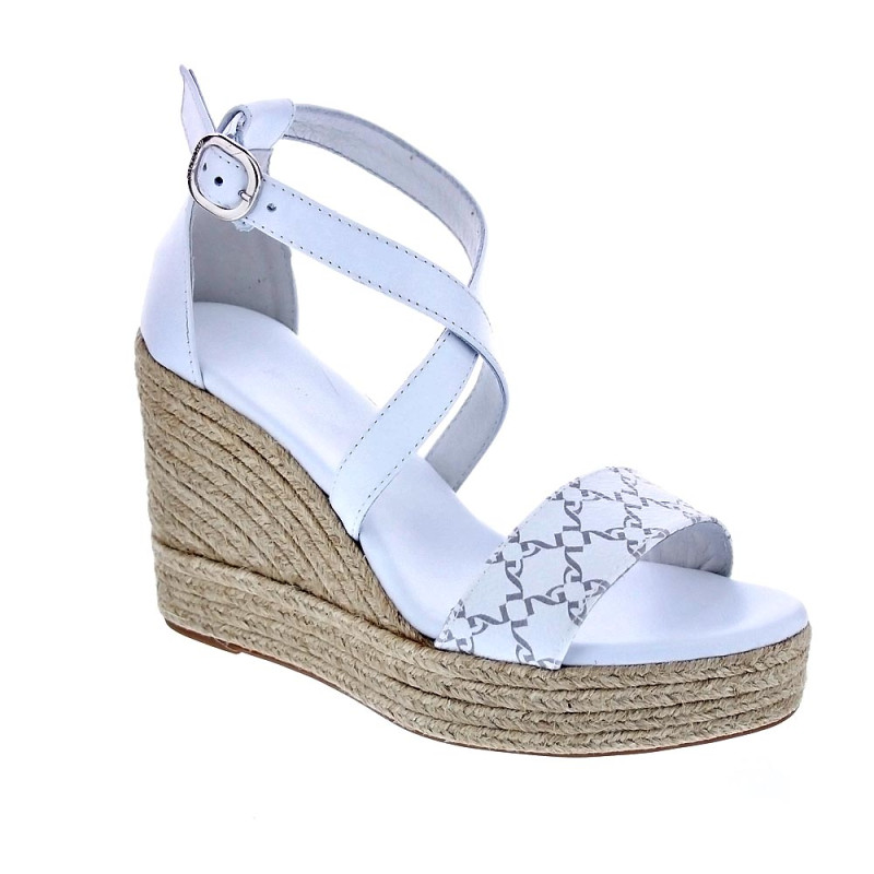 Sandalias Nero Giardini zapatos Mujer modelo E307643D Blanco 