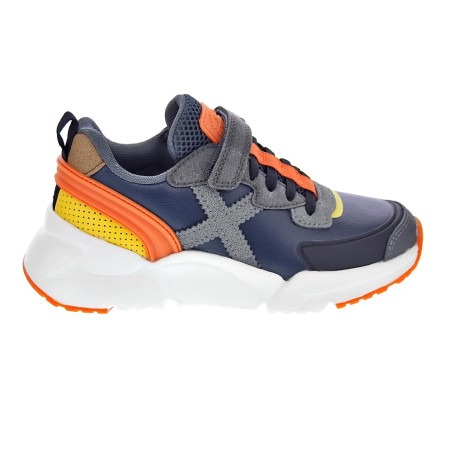 Zapatillas Munich zapatos Niño modelo Mini Track Vco Gris 