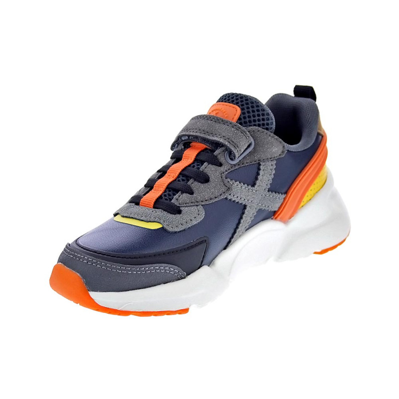 Zapatillas Munich zapatos Niño modelo Mini Track Vco Gris 