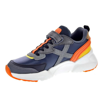 Zapatillas Munich zapatos Niño modelo Mini Track Vco Gris 