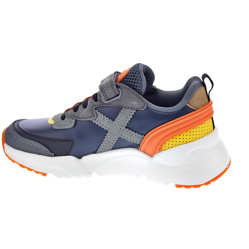 Zapatillas Munich zapatos Niño modelo Mini Track Vco Gris 