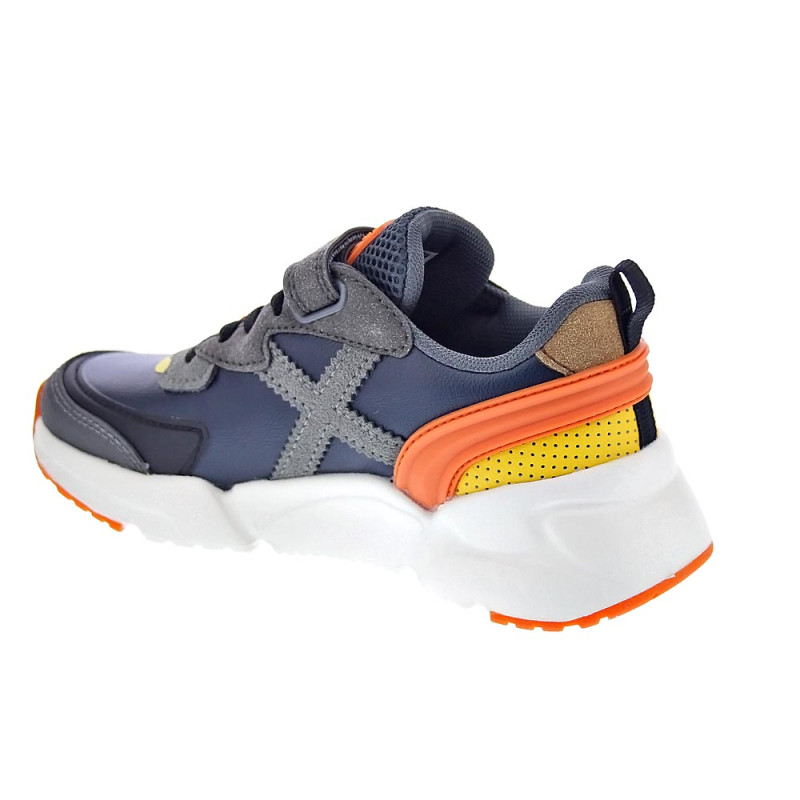 Zapatillas Munich zapatos Niño modelo Mini Track Vco Gris 