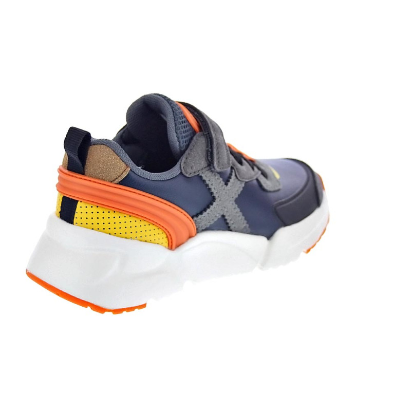 Zapatillas Munich zapatos Niño modelo Mini Track Vco Gris 