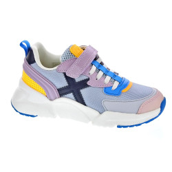 Zapatillas Munich zapatos Niño modelo Mini Track Azul  2