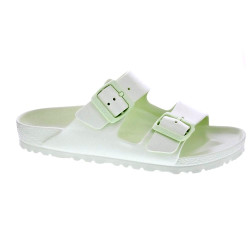 Chanclas Birkenstock zapatos Mujer modelo Arizona Eva Verde  2