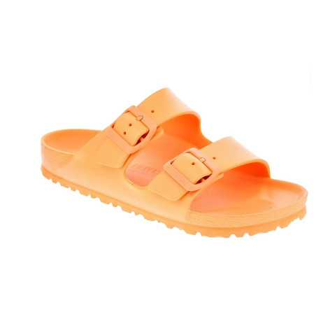 Chanclas Birkenstock zapatos Mujer modelo Arizona Eva Naranja 