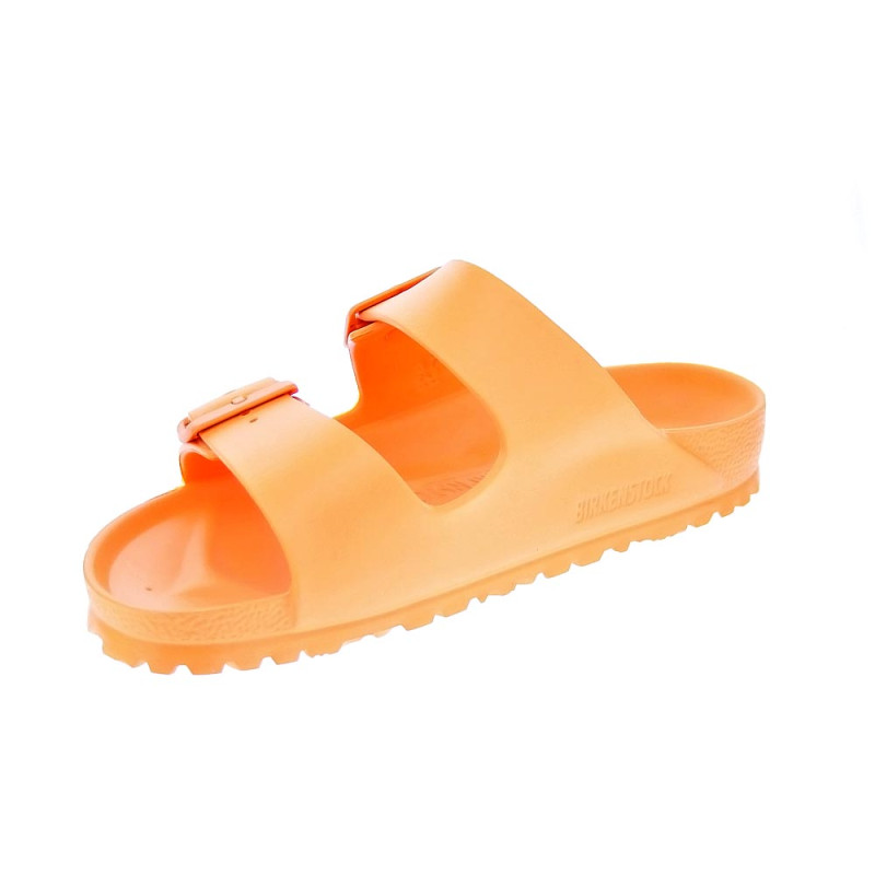 Chanclas Birkenstock zapatos Mujer modelo Arizona Eva Naranja 