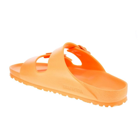 Chanclas Birkenstock zapatos Mujer modelo Arizona Eva Naranja 