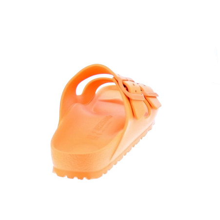 Chanclas Birkenstock zapatos Mujer modelo Arizona Eva Naranja 