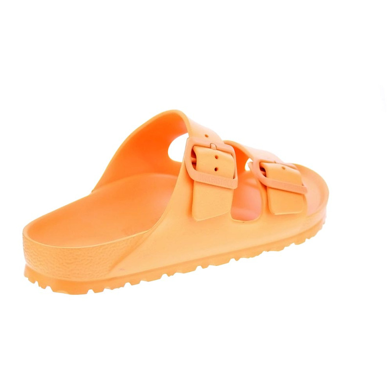 Chanclas Birkenstock zapatos Mujer modelo Arizona Eva Naranja 