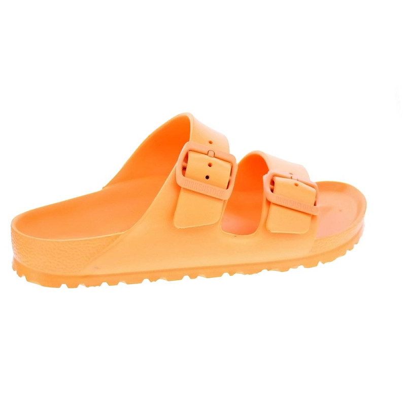 Chanclas Birkenstock zapatos Mujer modelo Arizona Eva Naranja 