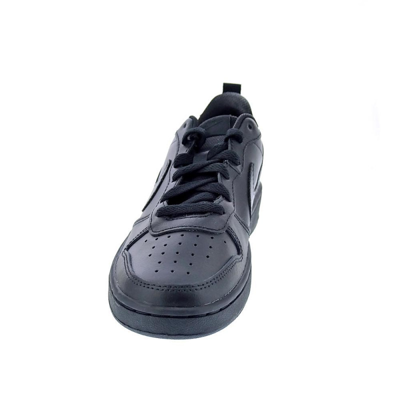 Zapatillas Nike zapatos Niño modelo Court Borought Negro 
