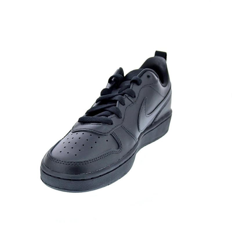 Zapatillas Nike zapatos Niño modelo Court Borought Negro 