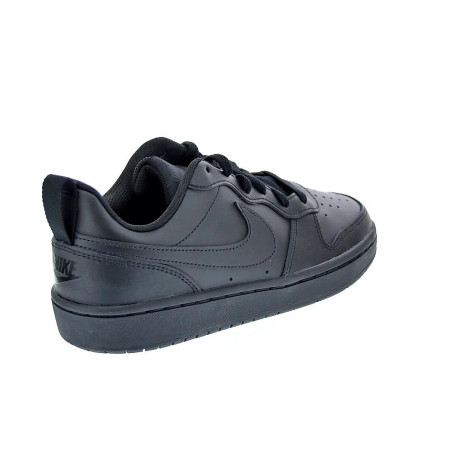 Zapatillas Nike zapatos Niño modelo Court Borought Negro 
