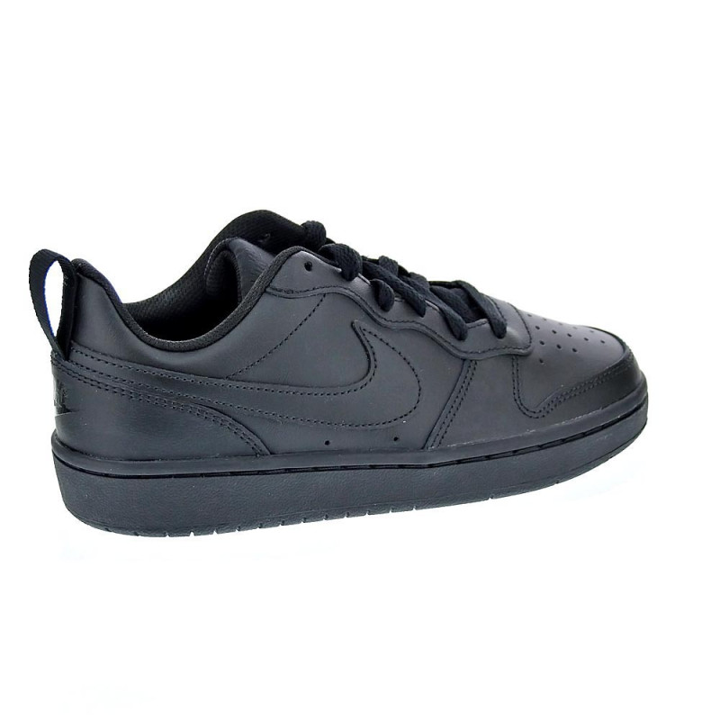 Zapatillas Nike zapatos Niño modelo Court Borought Negro 