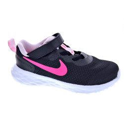 Zapatillas Nike zapatos Niña modelo Revolution Negro  2