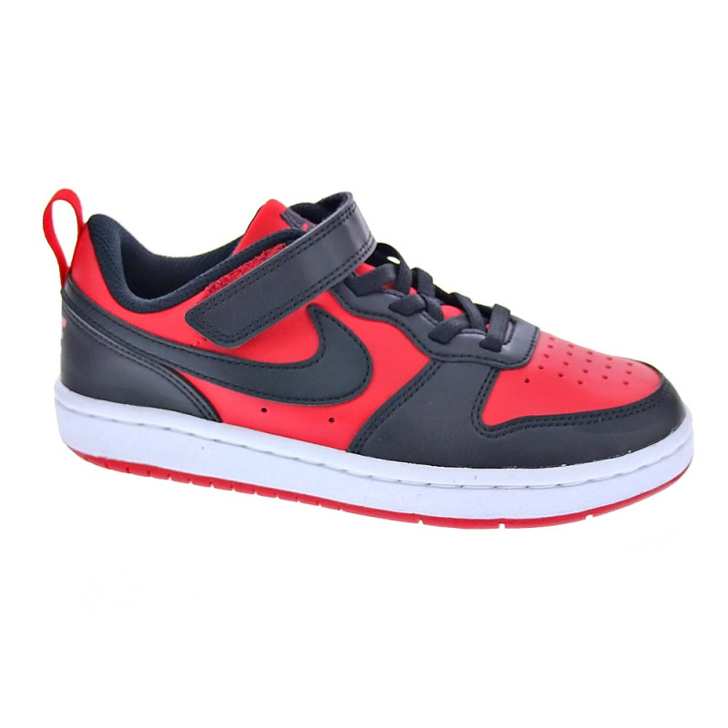 Zapatillas Nike zapatos Niño modelo Court Borought Rojo 