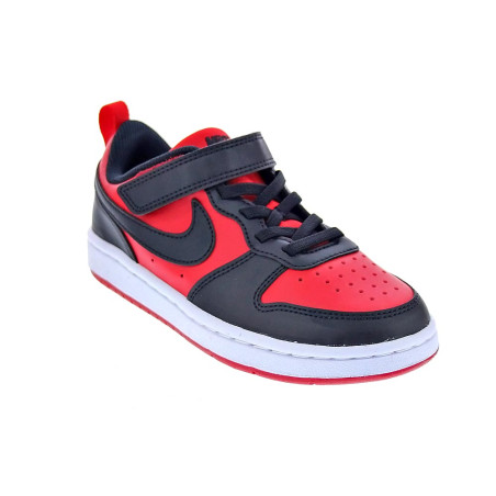 Zapatillas Nike zapatos Niño modelo Court Borought Rojo 