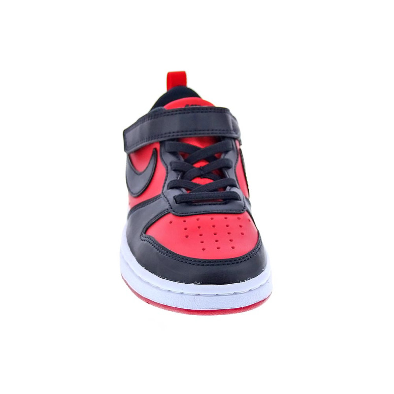 Zapatillas Nike zapatos Niño modelo Court Borought Rojo 