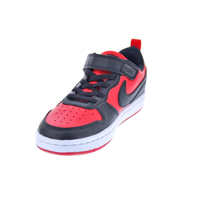 Zapatillas Nike zapatos Niño modelo Court Borought Rojo 
