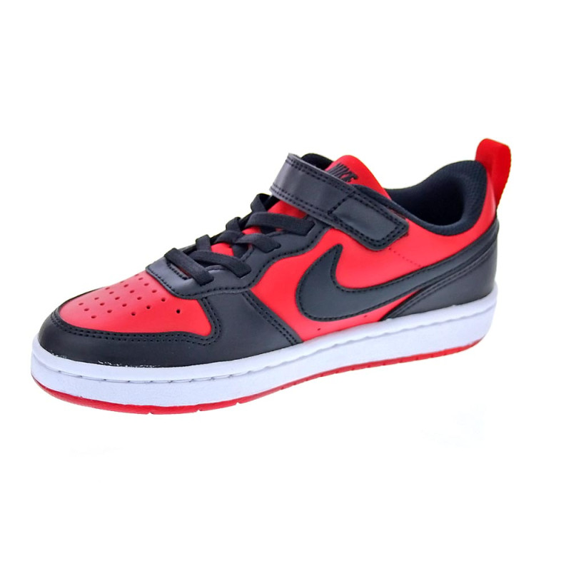 Zapatillas Nike zapatos Niño modelo Court Borought Rojo 