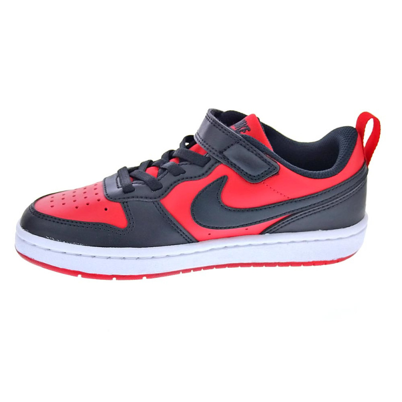 Zapatillas Nike zapatos Niño modelo Court Borought Rojo 