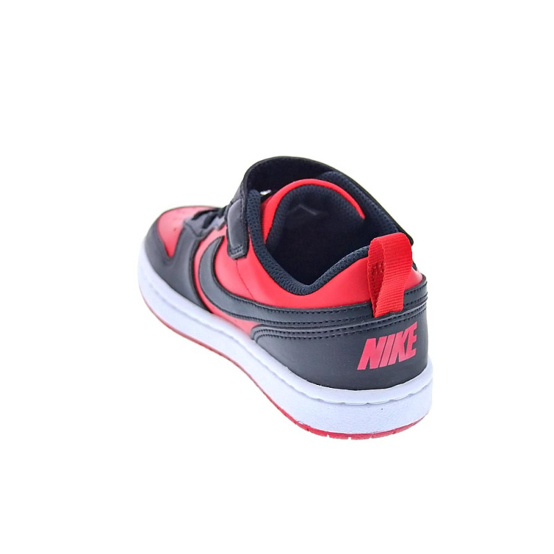 Zapatillas Nike zapatos Niño modelo Court Borought Rojo 
